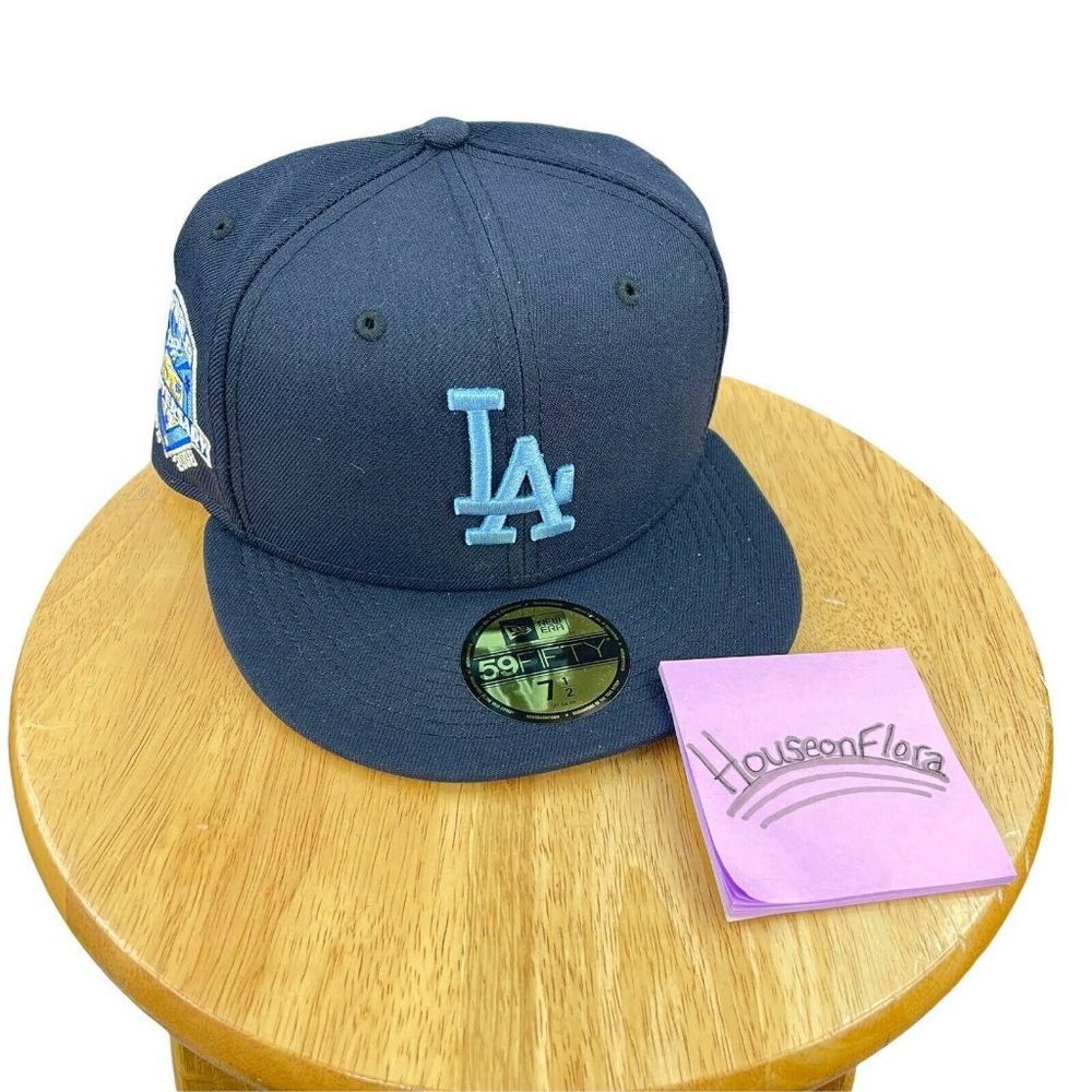 New Era 59Fifty Navy Blue Los Angeles Dodgers Royal Blue Hat Brand New‎